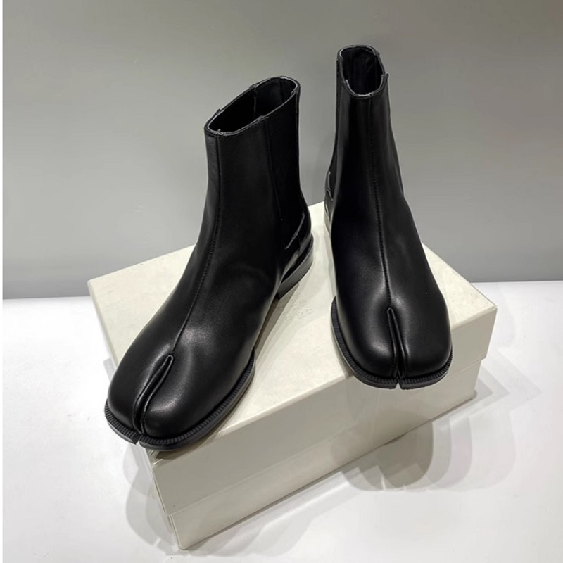Men'S Shoes Hush Puppies - New Fashion Pig Nose Boots Flat