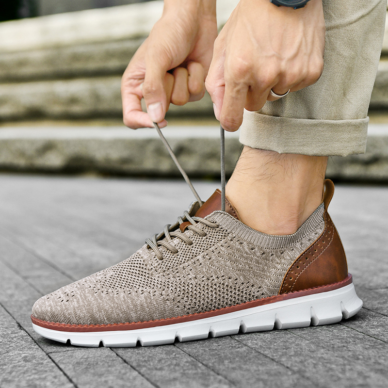 Men'S Shoes Brogues - Men Casual Shoes Classic Breathable Brogue