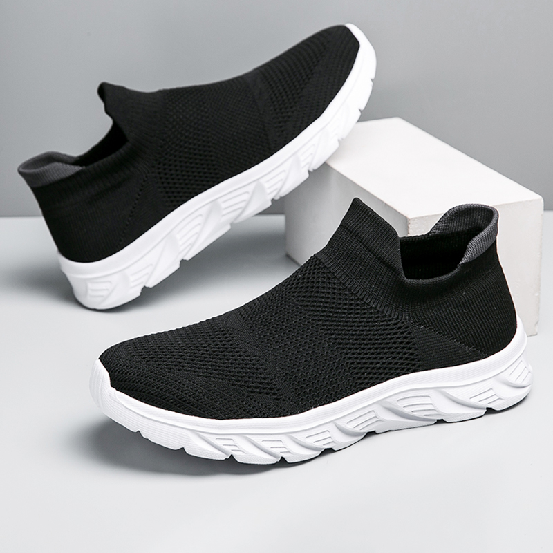 Men Shoes Vans - Breathable Men Casual Shoes Slip on