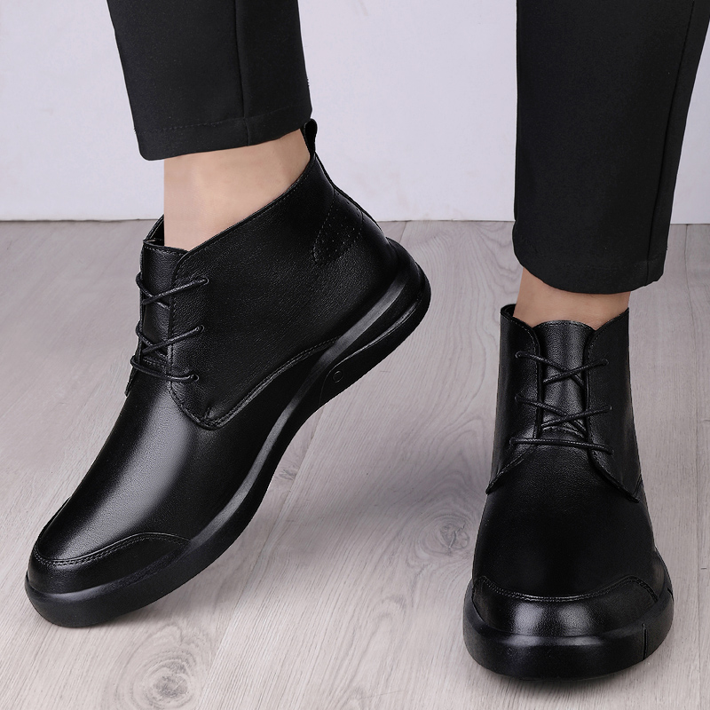 Men'S Shoes Hush Puppies - Famous Luxury Ankle Boots High Quality