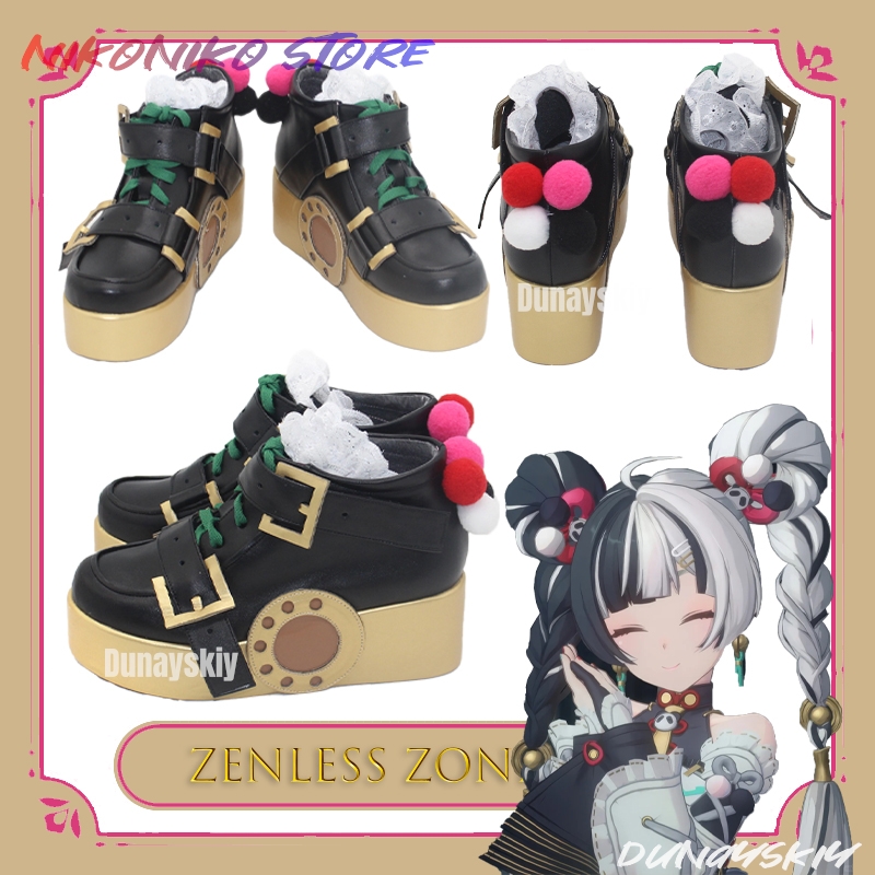 Men'S Shoes Zone - Game Zenless Zone Zero Dialyn Cosplay