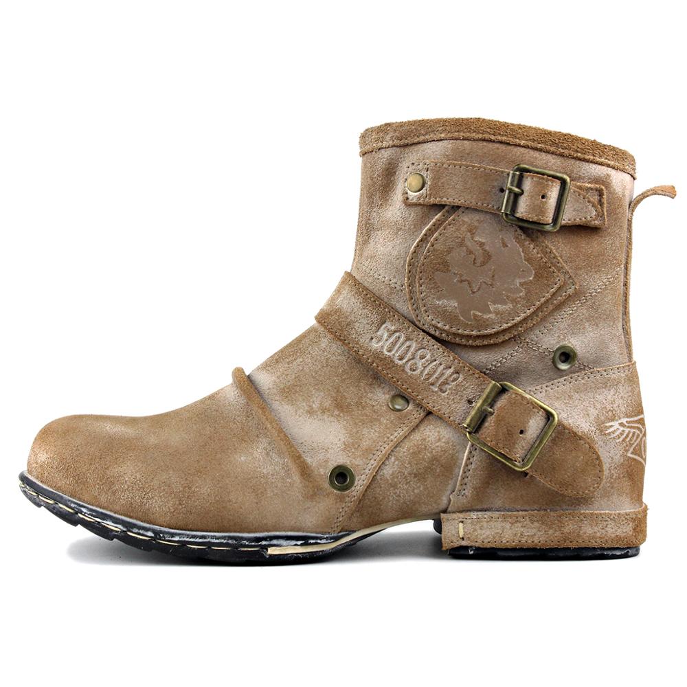 Men'S Shoes Zone - Men's Ankle Boots Cowboy Chukka Boots