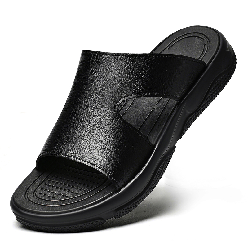 Men's Leather Slide Sandals No - Men'S Shoes Hush Puppies review and price