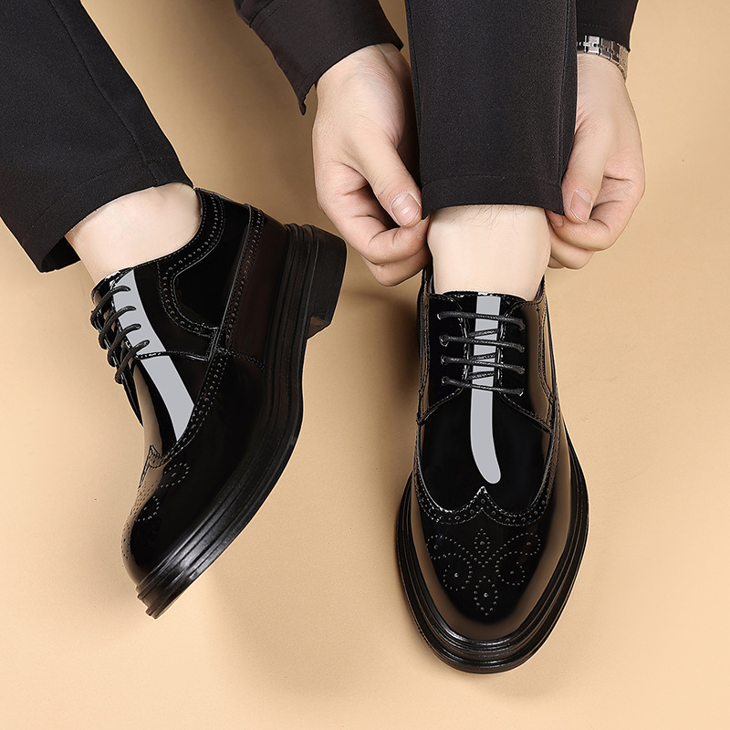 Men's Patent Leather Brogue Dr - Men'S Shoes Brogues review and price