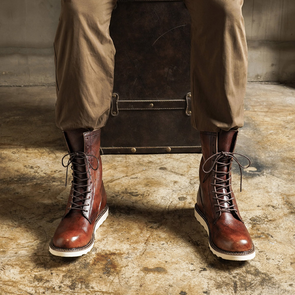 Men's Cow Genuine Leather Moto - Men'S Shoes Brogues review and price