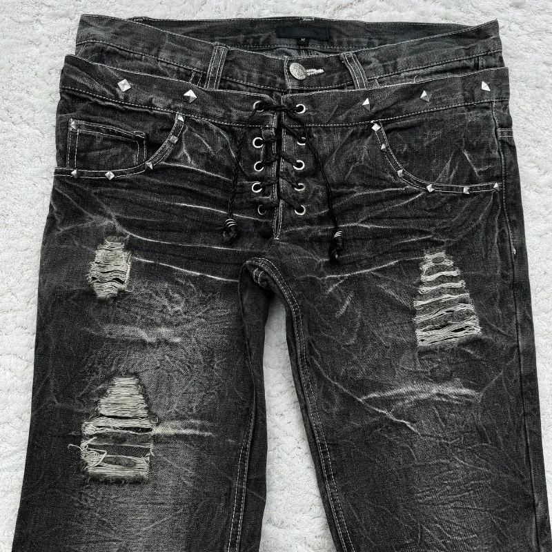 Fashionable High Street Double - Men Shoes Jeans review and price