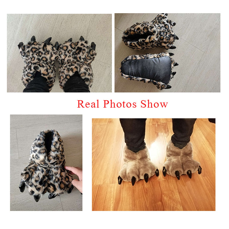 Size 35-43 Black Animal Paw Sh - Men Shoes For Winter review and price