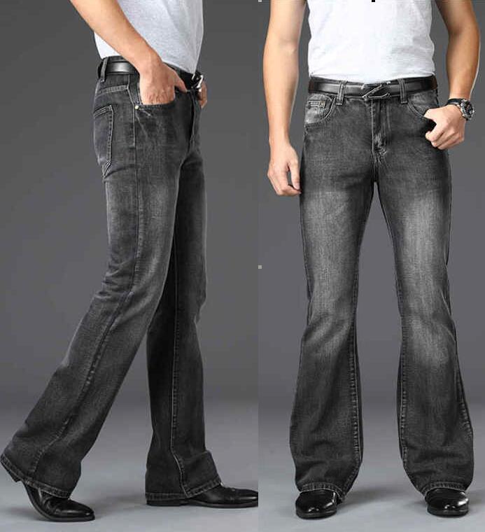 Men's Flared Jeans Loose Men B - Men Shoes Jeans review and price