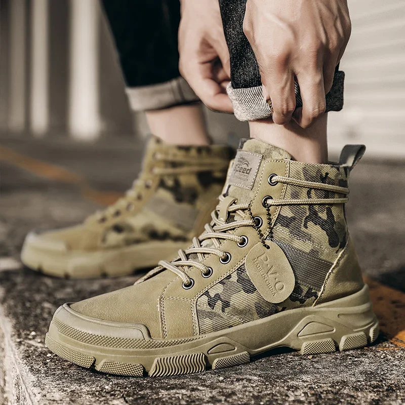 High-Top Boots for Men Autumn  - Men'S Shoes Dress Casual review and price