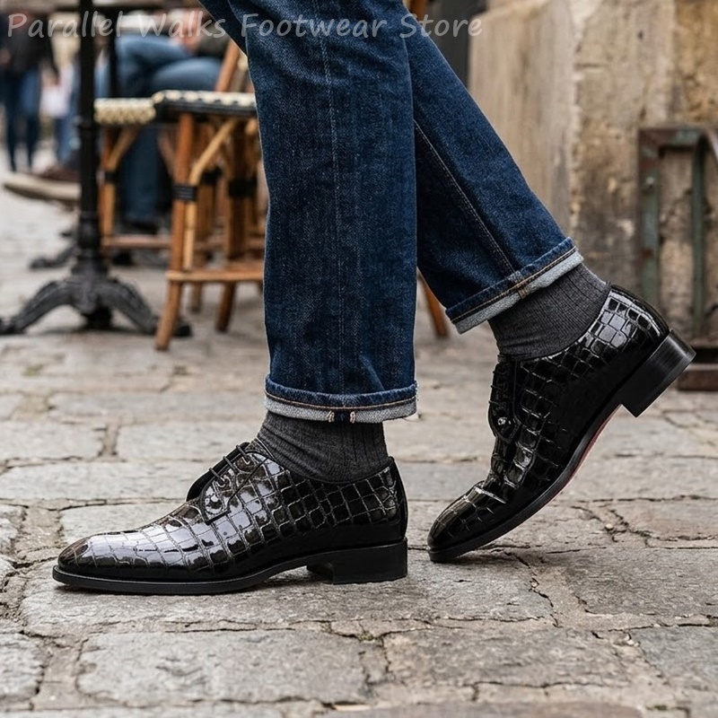 Men Patent Leather Oxford Shoe - Men Shoes For Wedding review and price