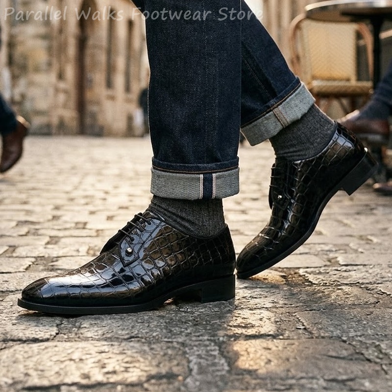 Men Patent Leather Oxford Shoe - Men Shoes For Wedding review and price