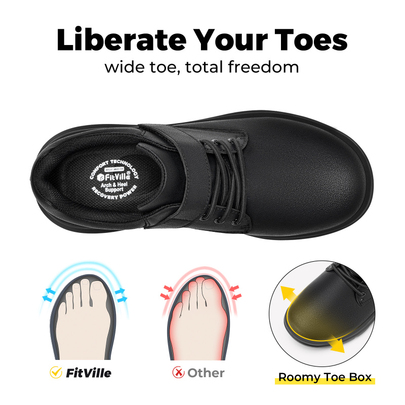 FitVille Men'S Diabetic Shoes  - Men'S Shoes V5 Rnr review and price