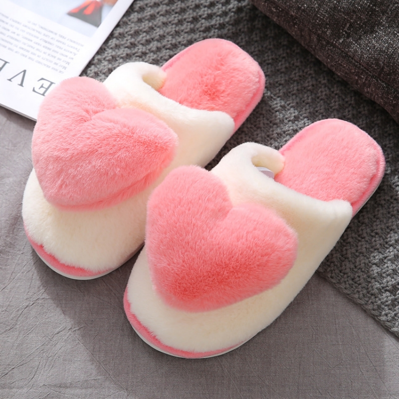 Winter Warm Heart Pattern Cott - Men Shoes For Winter review and price