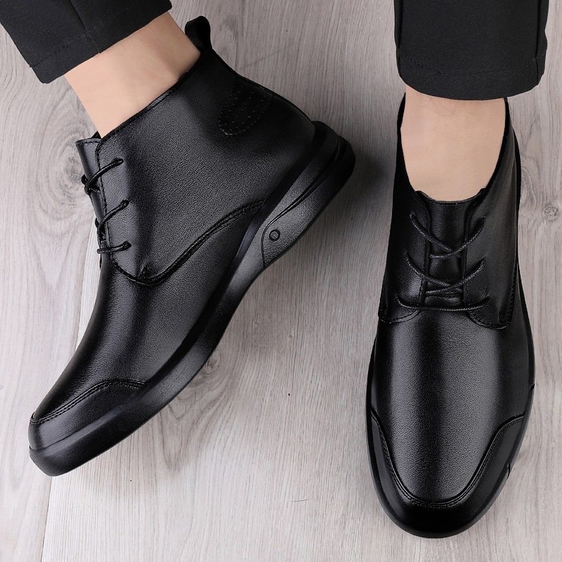 Famous Luxury Ankle Boots High - Men'S Shoes Hush Puppies review and price