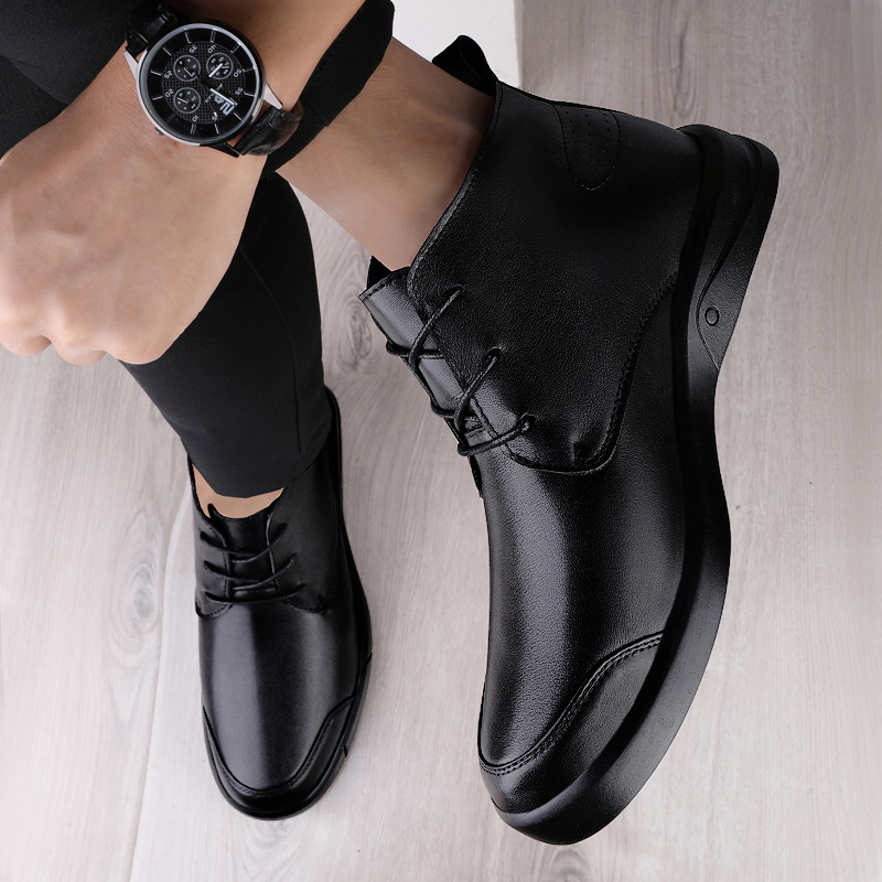 Famous Luxury Ankle Boots High - Men'S Shoes Hush Puppies review and price