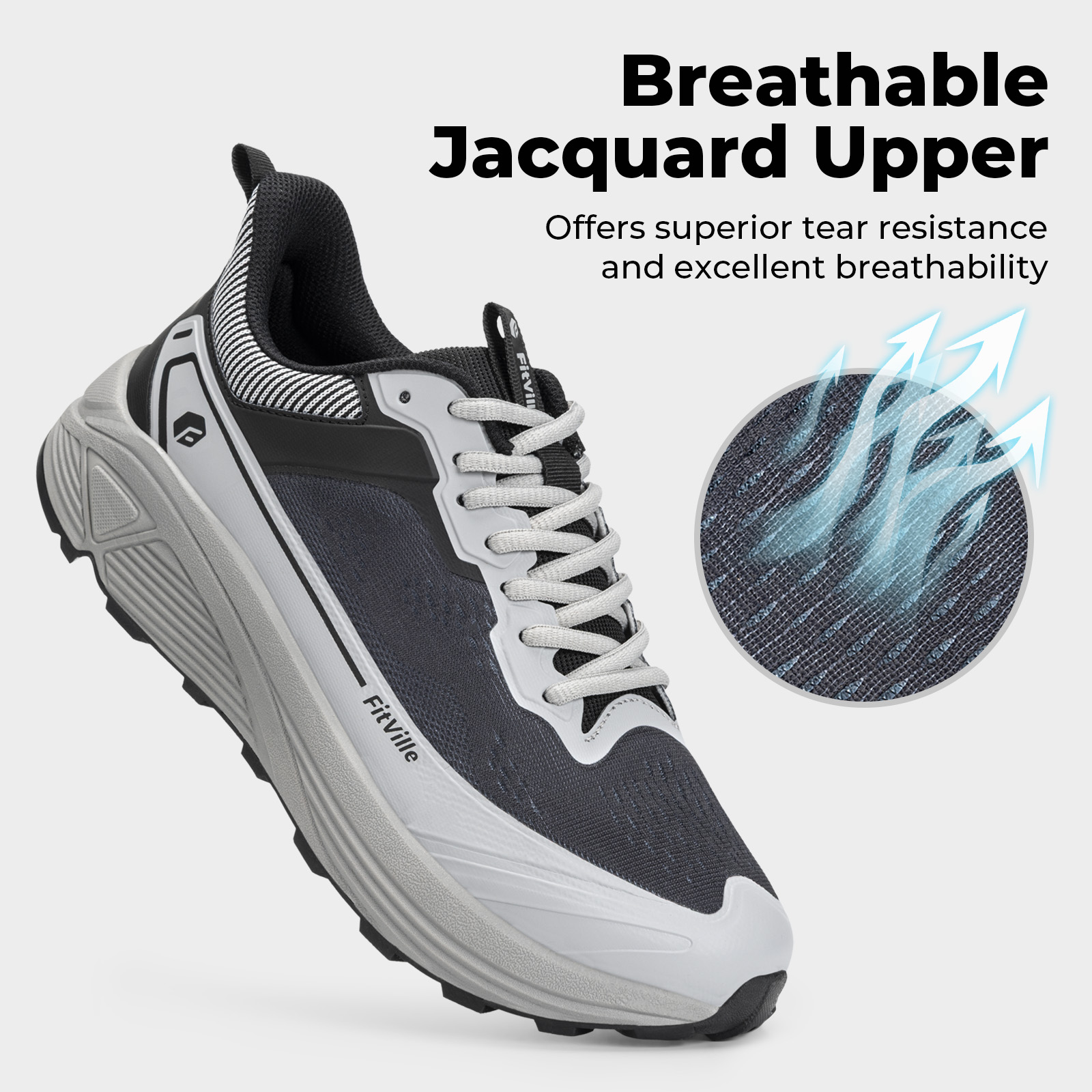 FitVille Wide Sports Shoes Wea - Men'S Shoes V5 Rnr review and price
