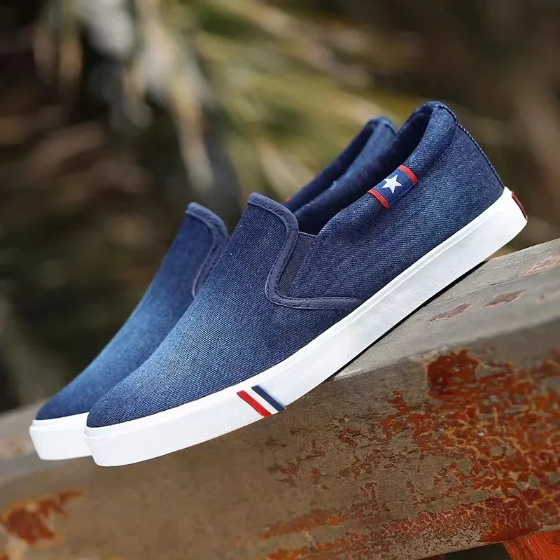 Denim Men's Canvas Shoes Slip- - Men Shoes Vans review and price