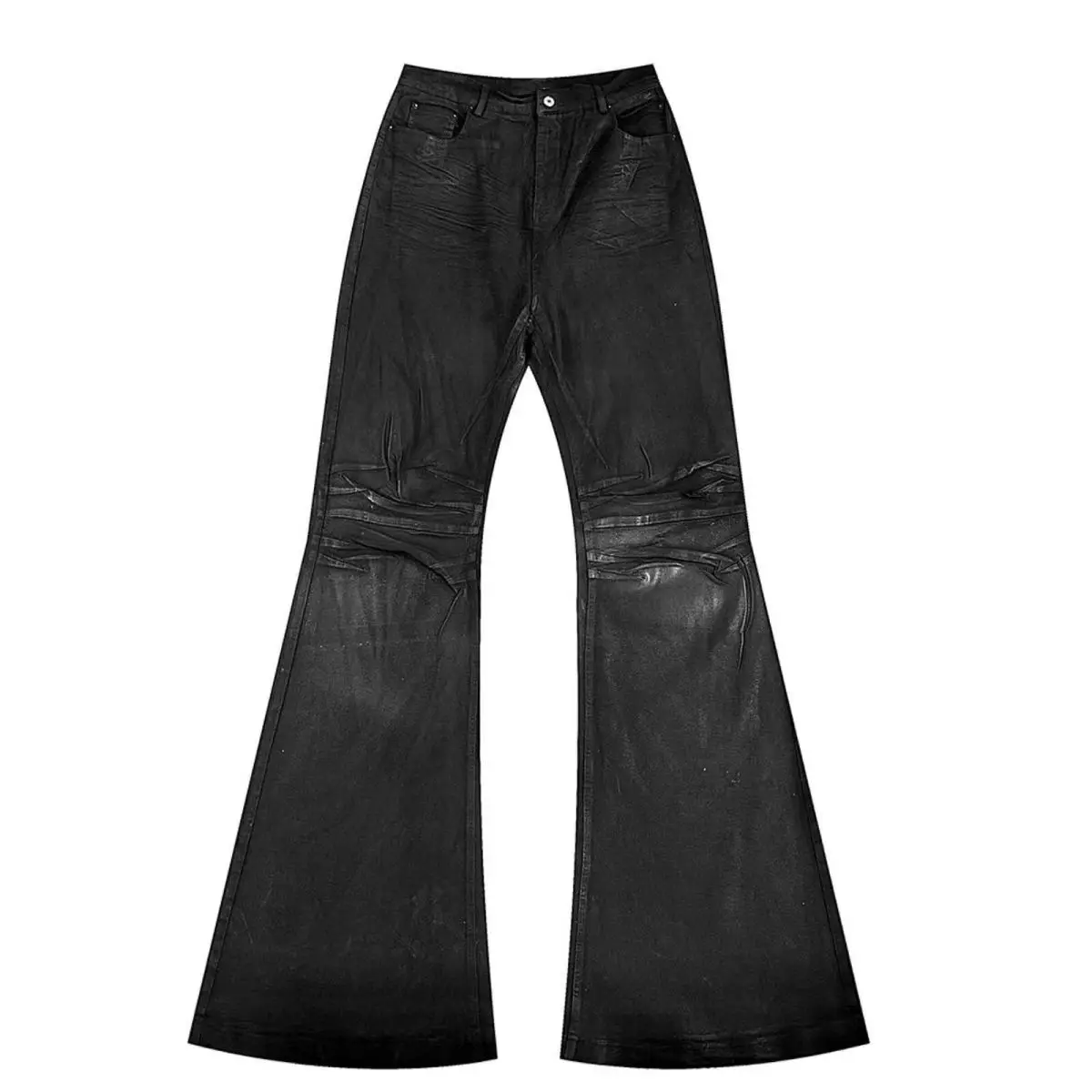 High street coated micro-flare - Men Shoes Jeans review and price